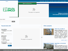 Tablet Screenshot of inco-nieruchomosci.pl